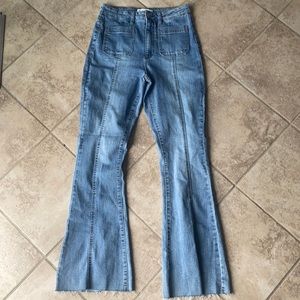 High Waisted Flare Jeans